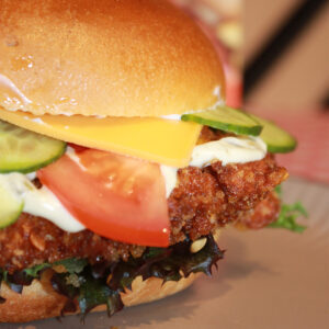 4. Crispy Chicken Burger
