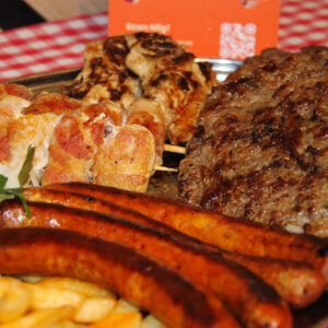 14. Mixed Grill til 4 person