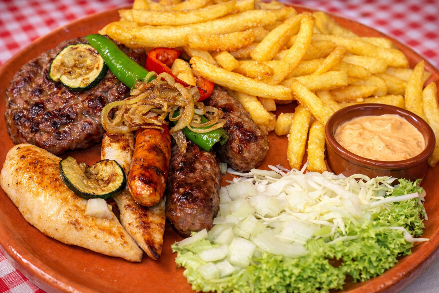 36. Grill mix til en pesoner