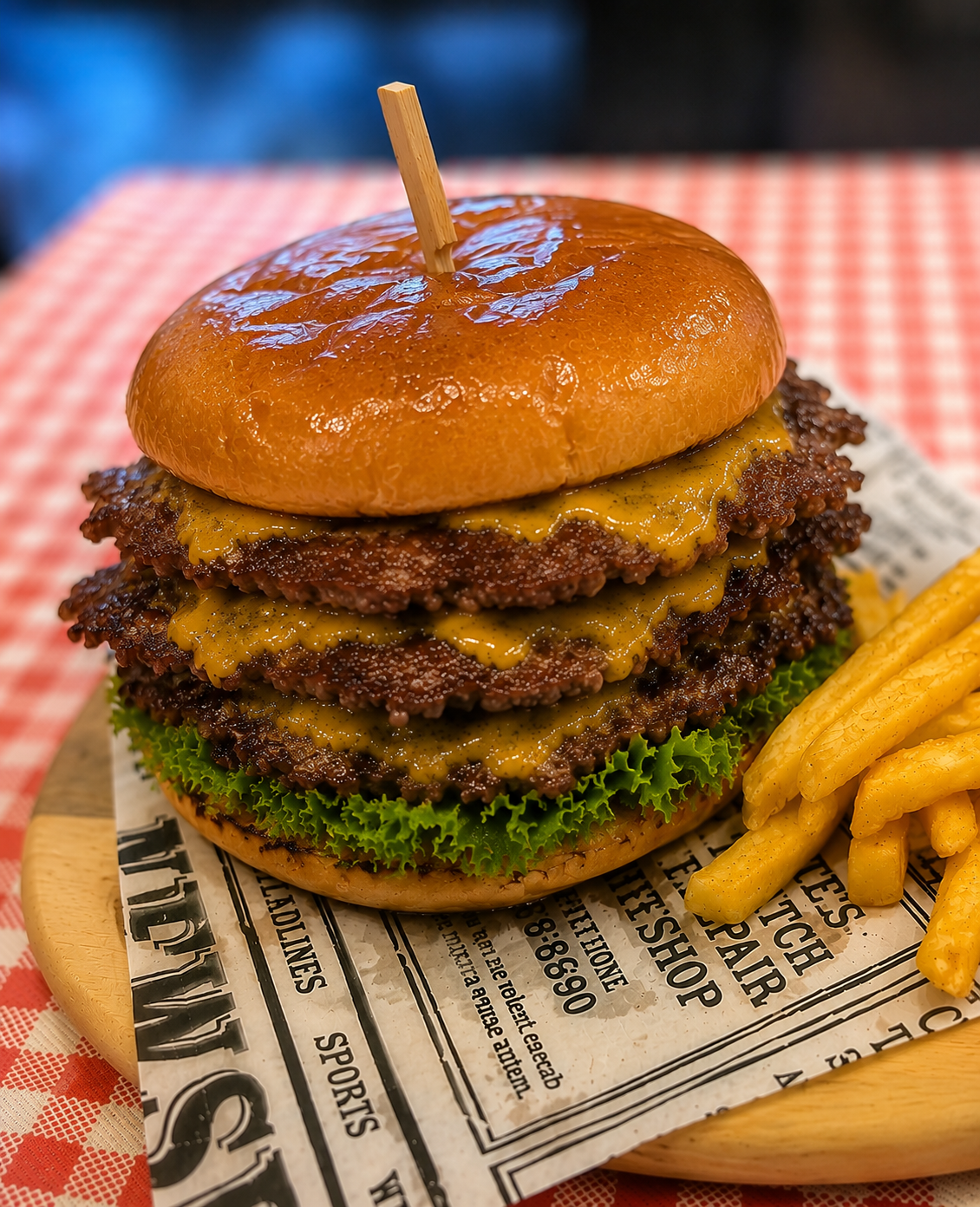 BBQ Smash - TRIPLE